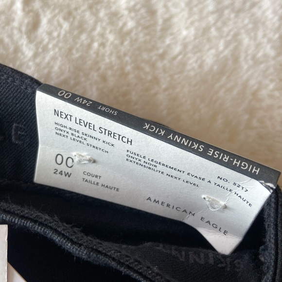 NWT Womens American Eagle High-Rise Skinny Kick Jeans - Picture 3 of 8